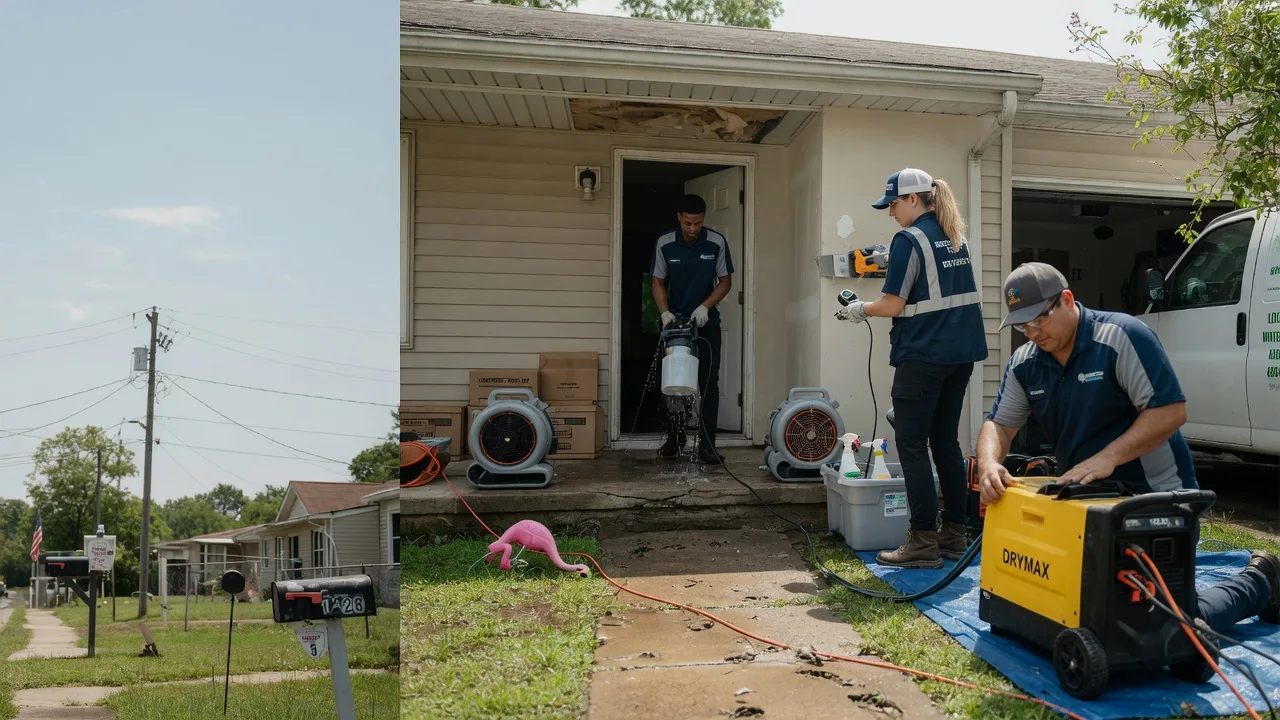 Storm Damage Water Removal in Columbiana, AL near me